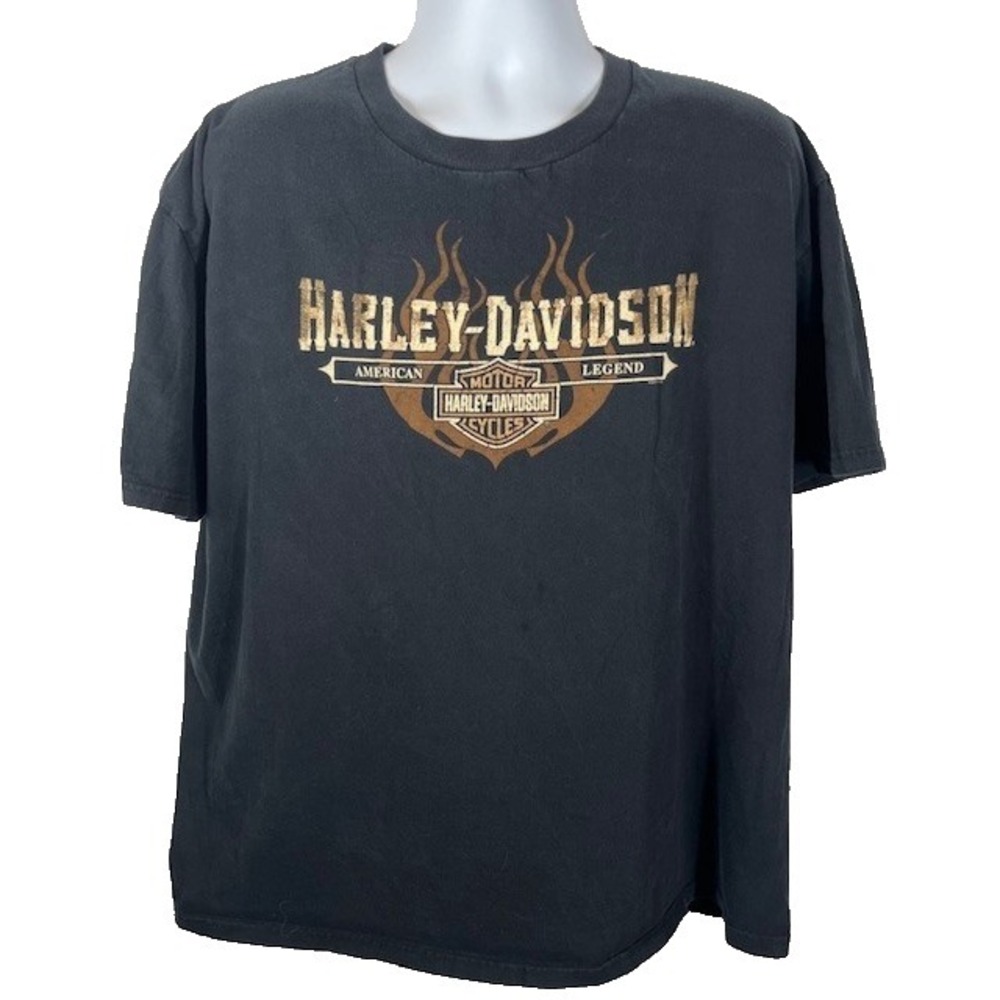 Harley-Davidson Mens Sz 2XL American Legend Orlando Florida 2008 T-Shirt-1774